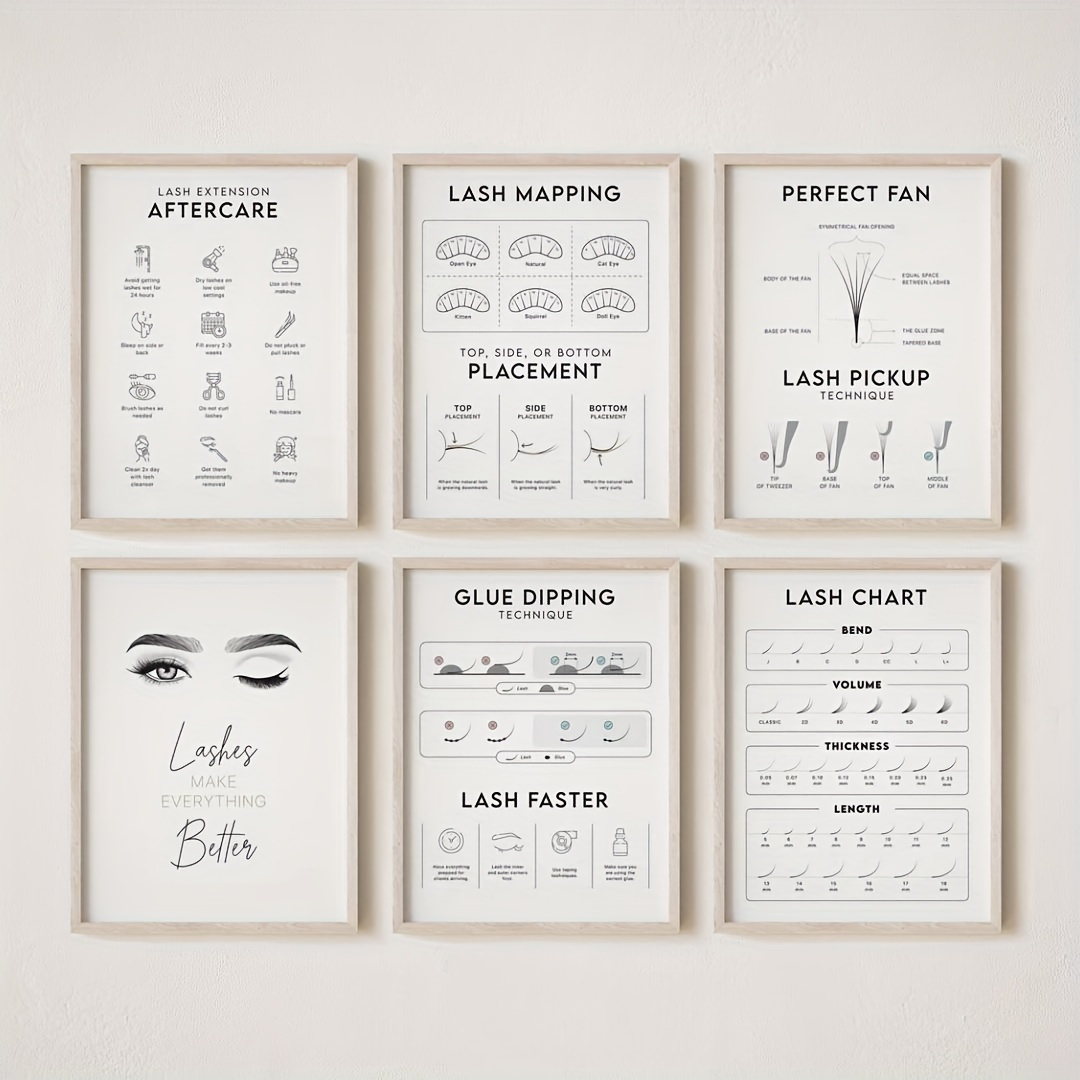Sustainable Living Guide - Carte d'extension de cils, impression sur