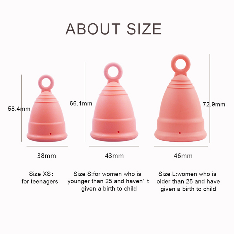 Coupe menstruelle hypoallergén - Menstrual Cup Silicone avis et prix