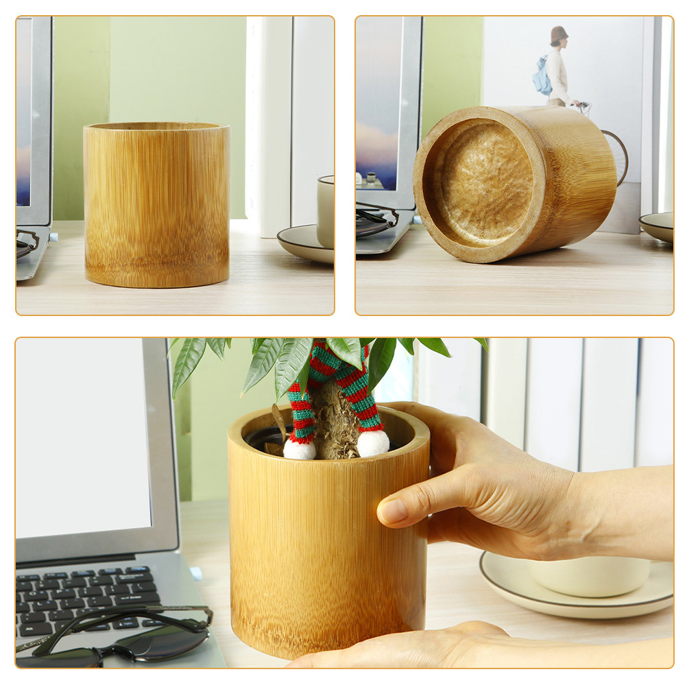 Pot de fleurs en bambou, fait  - Sustainable Living Officer avis et prix