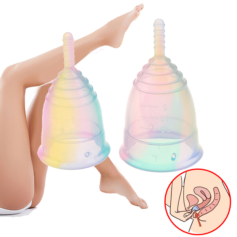 Coupe menstruelle colorée en S - Menstrual Cup Silicone avis et prix