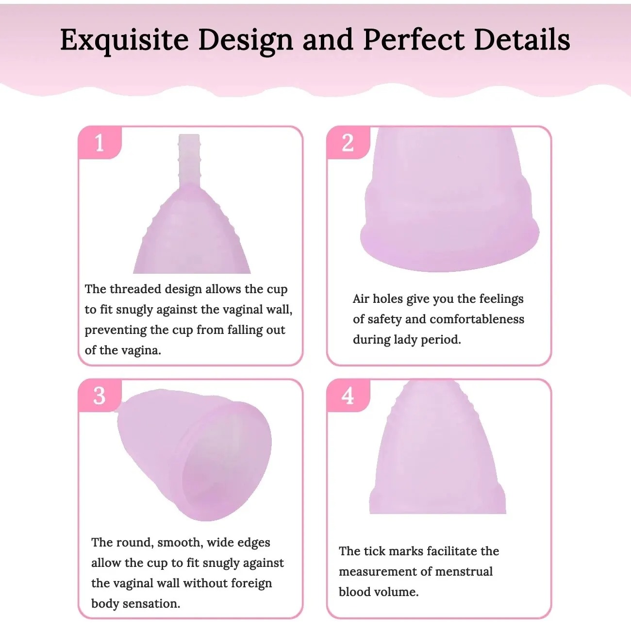 Coupe menstruelle réutilisable - Menstrual Cup Silicone avis et prix