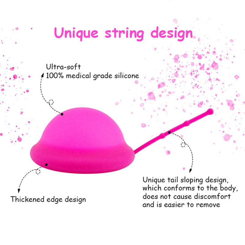 Disque menstruel pour femmes a - Menstrual Cup Silicone avis et prix